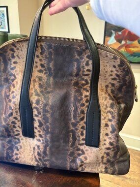 Henri Bendel Debutanta Snake Tote Bag